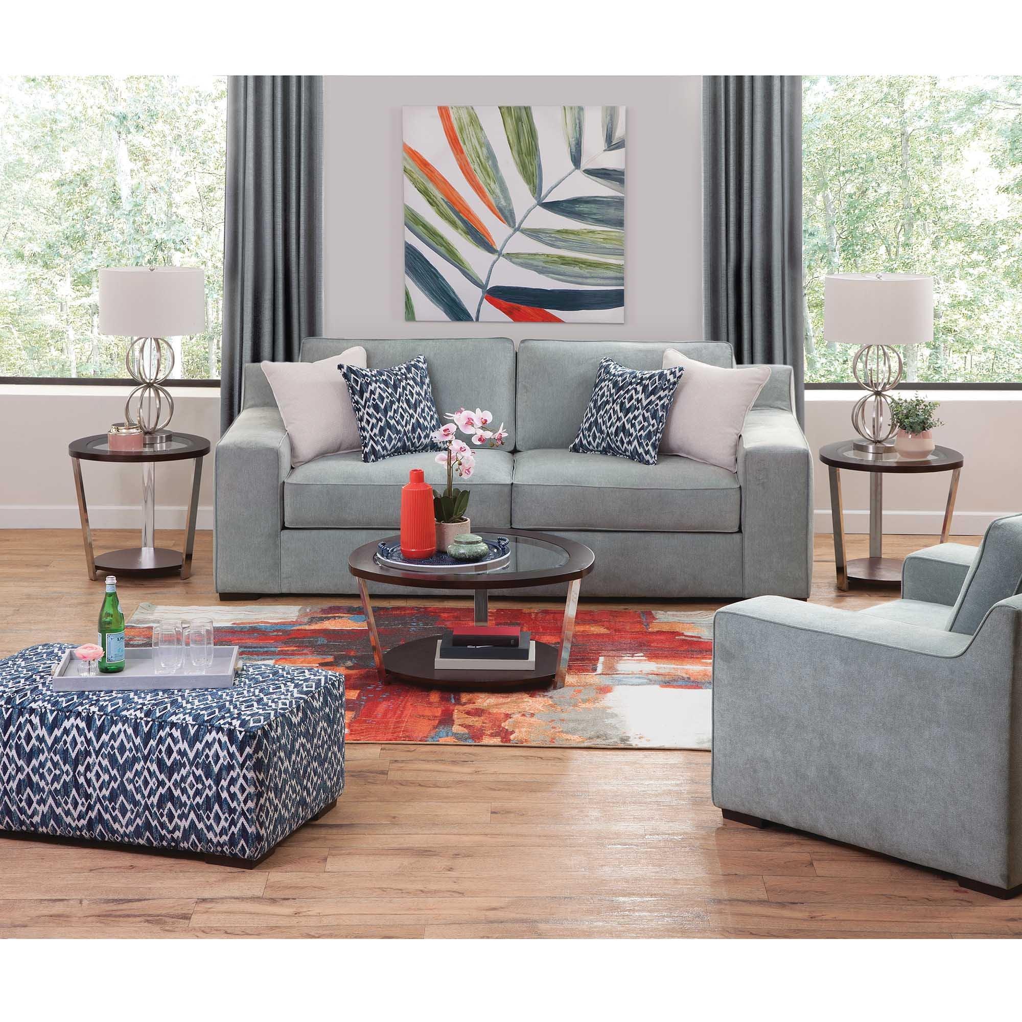 Sofa and chair set best sale with ottoman